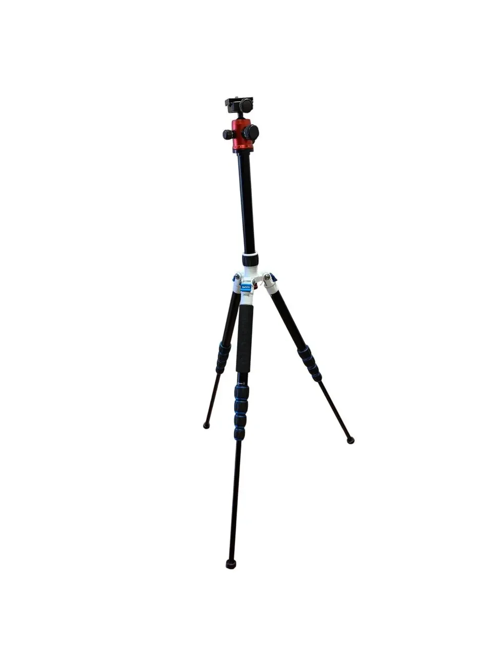 MeFoto A1350 Road Trip Aluminum Travel Tripod Black White Red